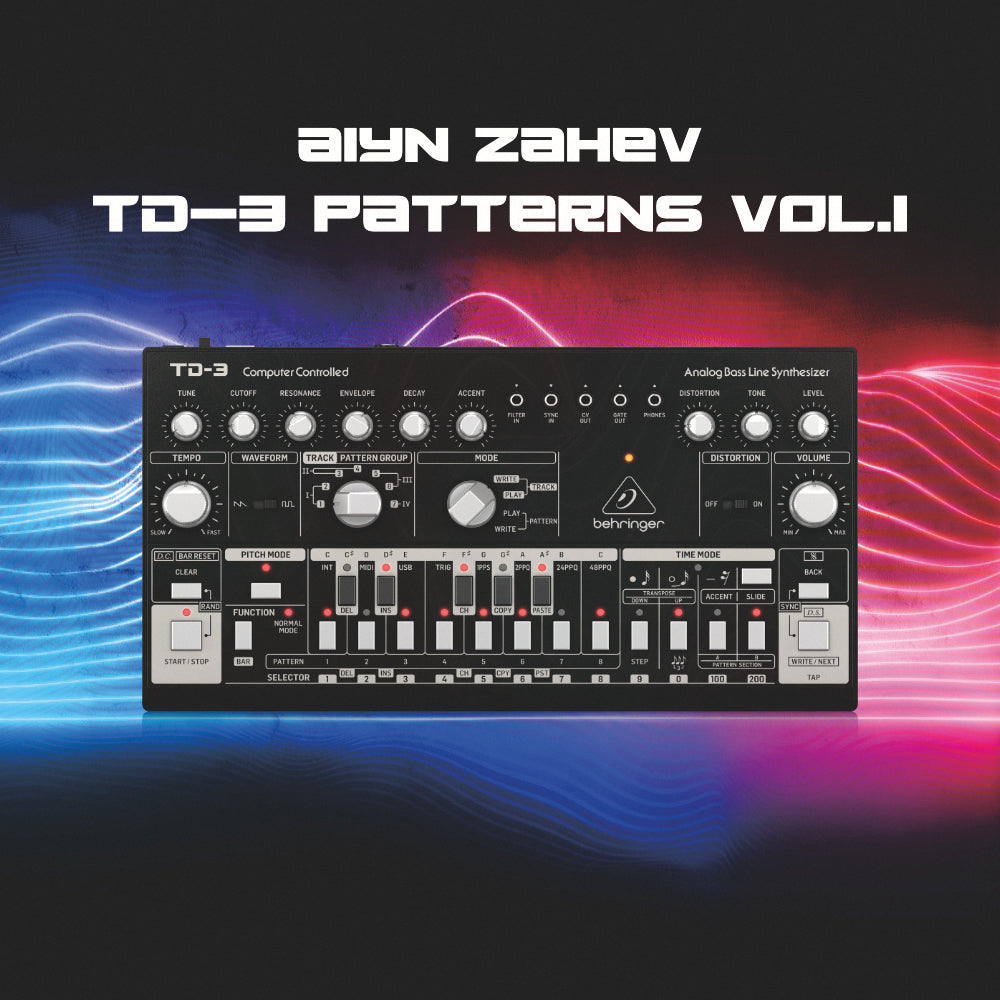 Behringer TD-3 Patterns Vol.1